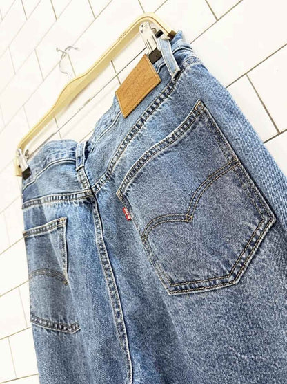 levis xl flood wide leg jeans - good market thrift store