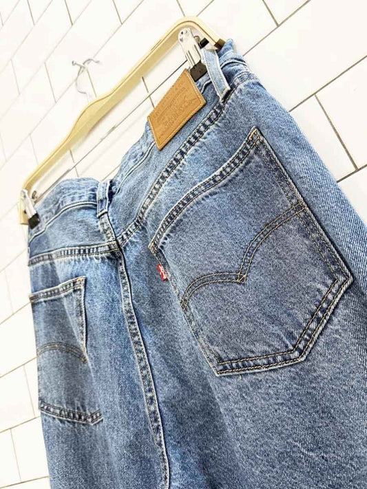 levis xl flood wide leg jeans - good market thrift store