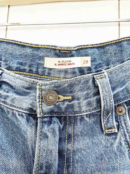 levis xl flood wide leg jeans - good market thrift store