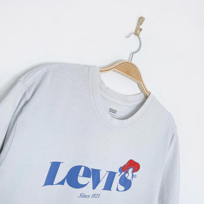 levi's tune into mother nature mushroom tee - good market thrift store