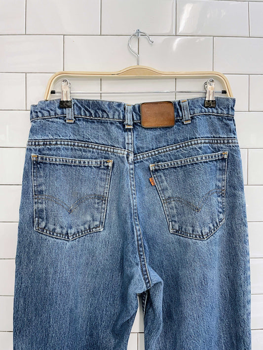 vintage levi's orange tab 506 relaxed straight jeans
