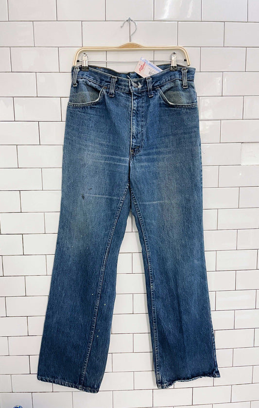 vintage levi's orange tab bootcut jeans