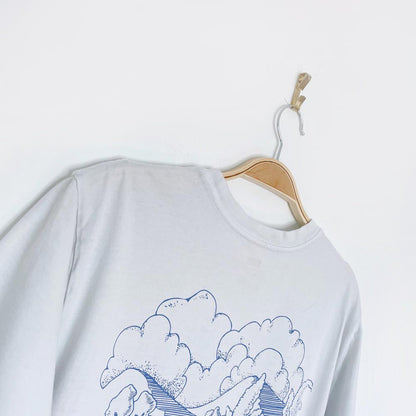 levi's tune into mother nature mushroom tee - good market thrift store