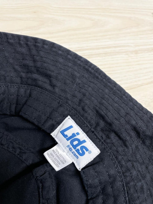 lids black cotton bucket hat - good market thrift store