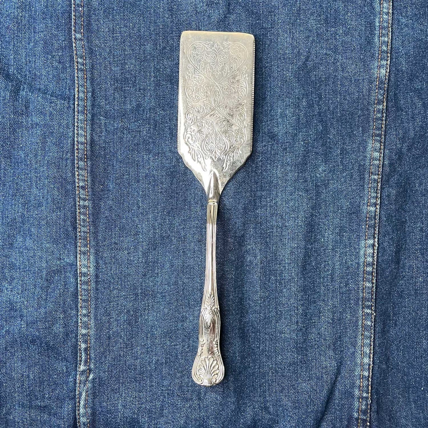 vintage silverware lifter