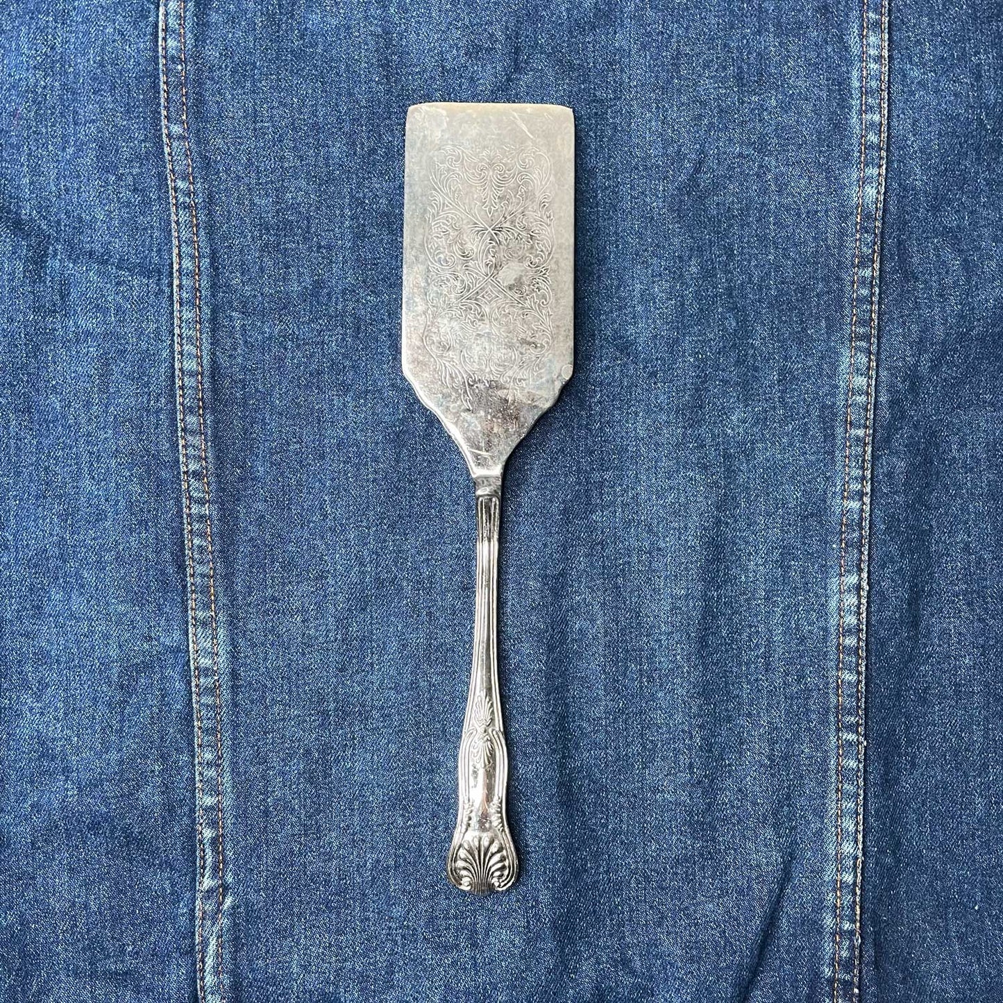 vintage silverware lifter