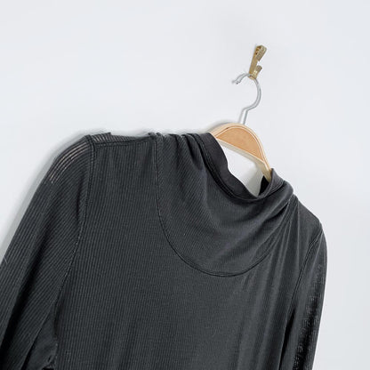 lululemon karmady light ribbed long sleeve hoodie