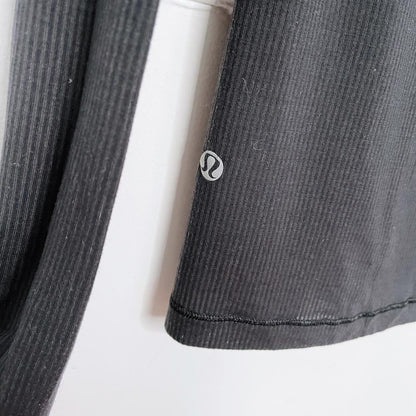 lululemon karmady light ribbed long sleeve hoodie