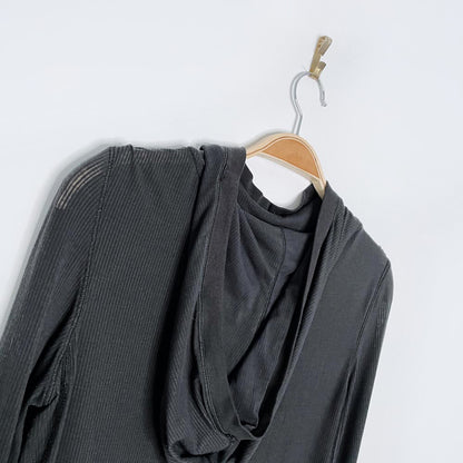 lululemon karmady light ribbed long sleeve hoodie