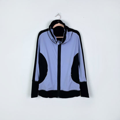 lululemon pump it up jacket luxtreme purple haze - size 8