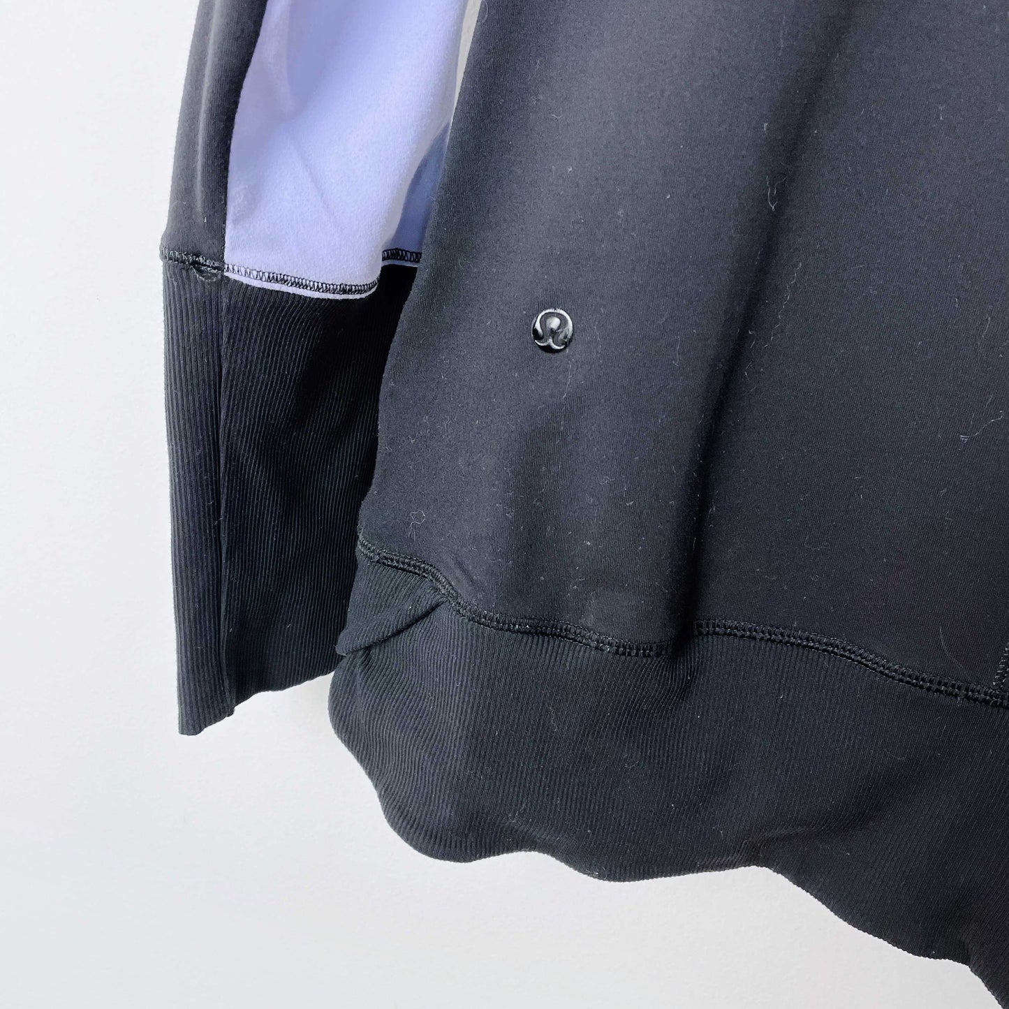 lululemon pump it up jacket luxtreme purple haze - size 8