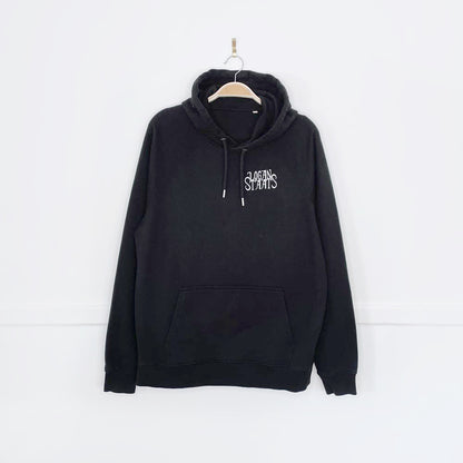 logan staats skull + braids hoodie