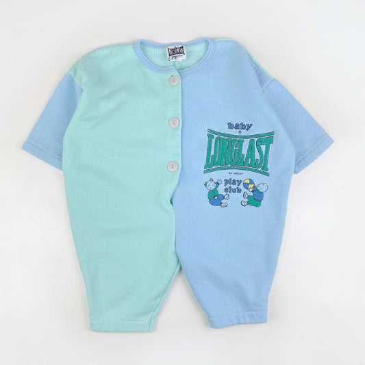 vintage longlast baby onesie - size 12