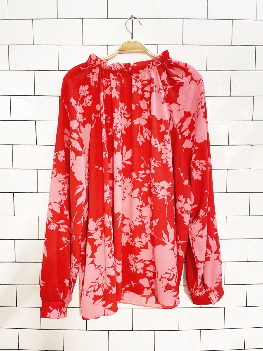 lord & taylor floral peasant blouse - good market thrift store