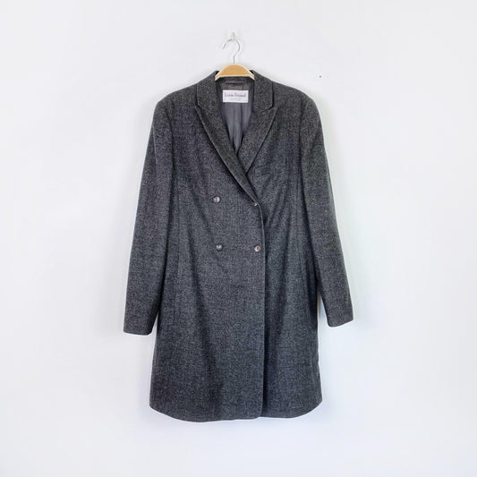 vintage louis feraud contraire double breasted wool jacket