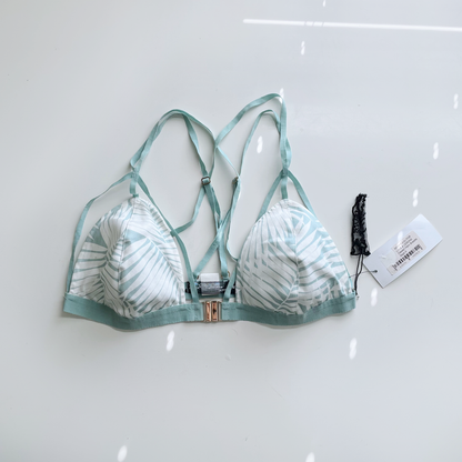 nwt for love & lemons dessert palm bralette - size small
