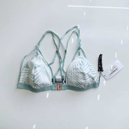 nwt for love & lemons dessert palm bralette - size small