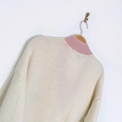 love moschino wool-blend sweater dress