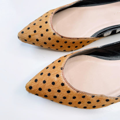 loefller randall lou calf hair leather flats