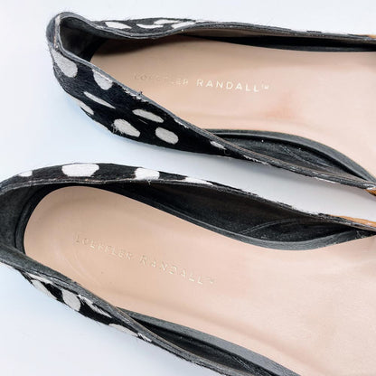 loefller randall lou calf hair leather flats