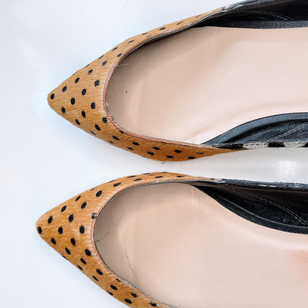 loefller randall lou calf hair leather flats