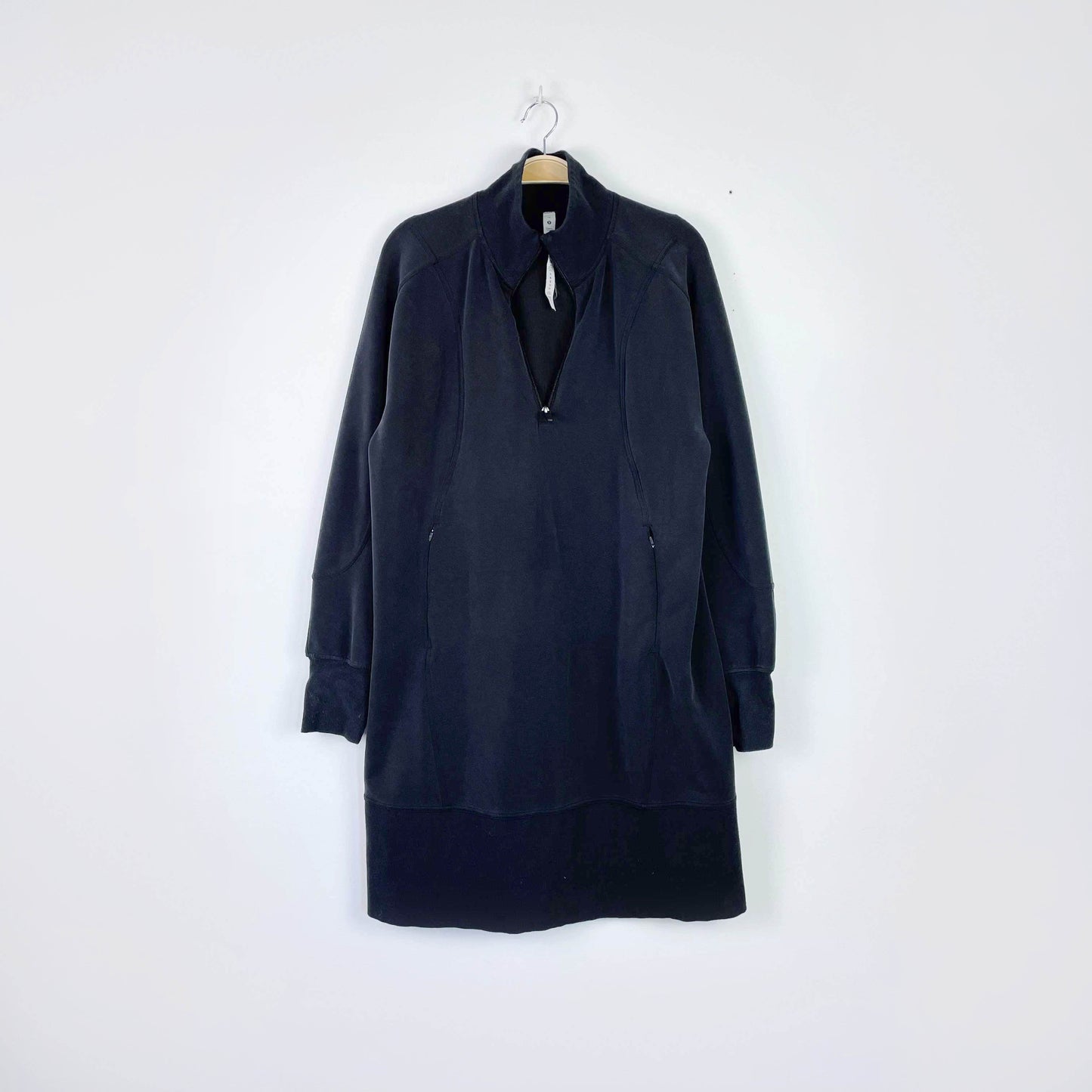 lululemon 2022 softstream long sleeve half zip dress