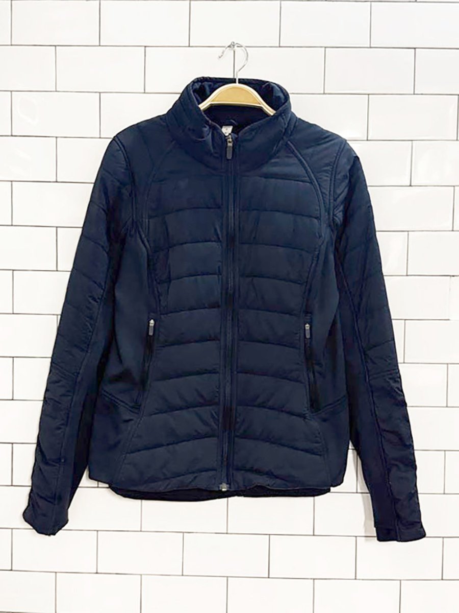 lululemon 2017 extra mile tech fleece jacket - good market thrift store