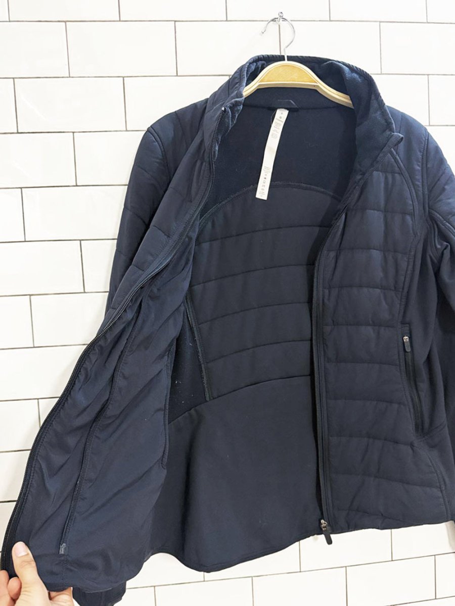 lululemon 2017 extra mile tech fleece jacket - good market thrift store