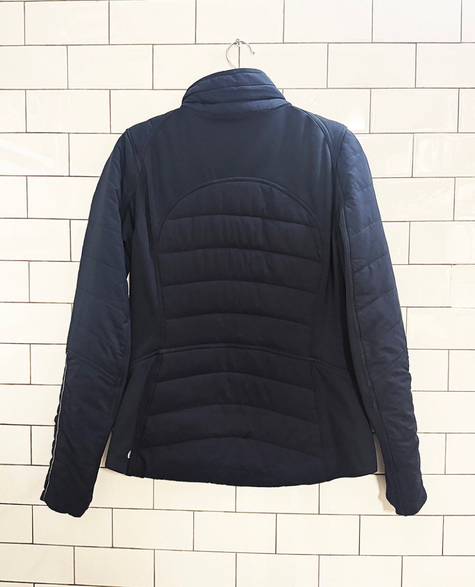 lululemon 2017 extra mile tech fleece jacket - good market thrift store