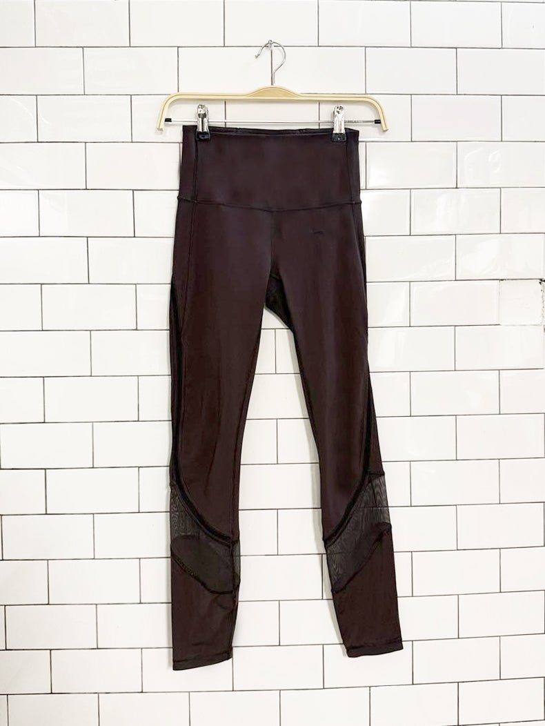 lululemon 2017 fresh in mesh tight leggings | luxtreme mesh 25" - good market thrift store