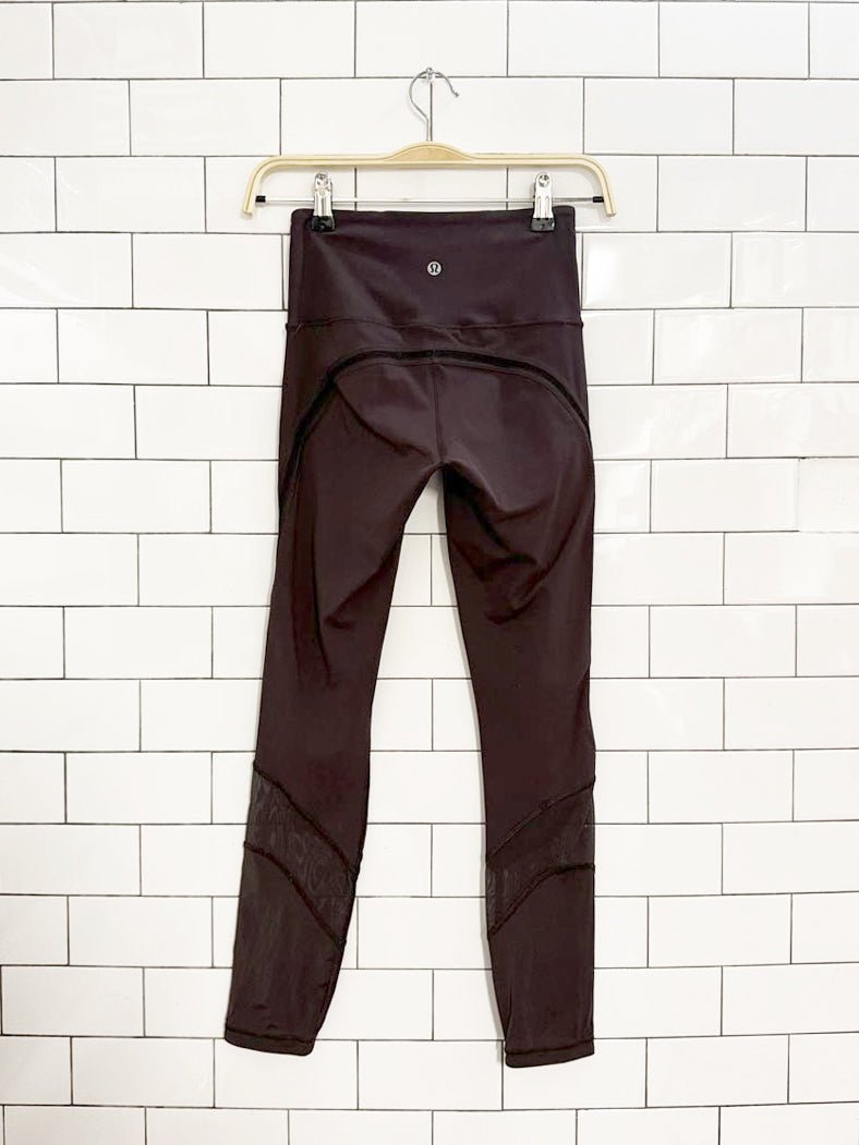 lululemon 2017 fresh in mesh tight leggings | luxtreme mesh 25" - good market thrift store