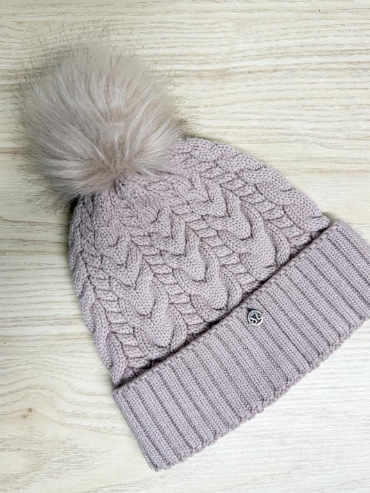 lululemon 2018 merino wool twisted bliss beanie - good market thrift store