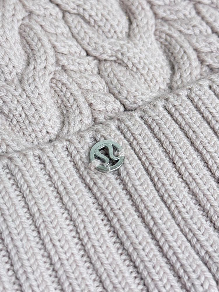 lululemon 2018 merino wool twisted bliss beanie - good market thrift store
