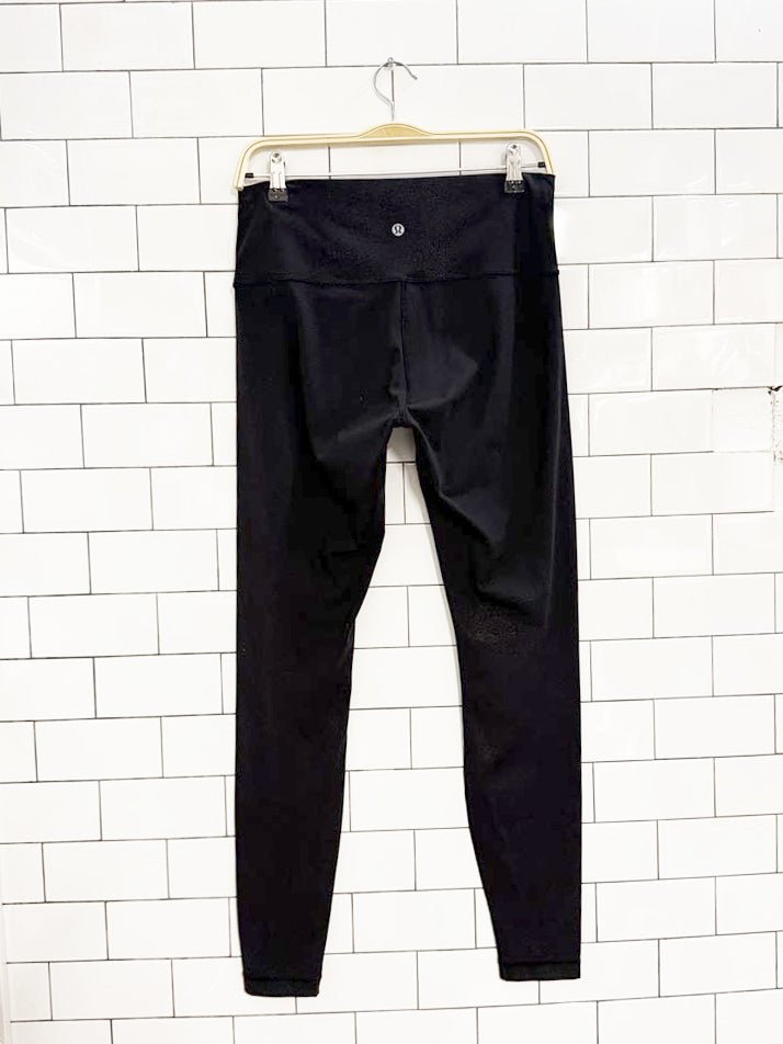 lululemon 2018 wunder under high - rise foil tight | luxtreme 28" - good market thrift store