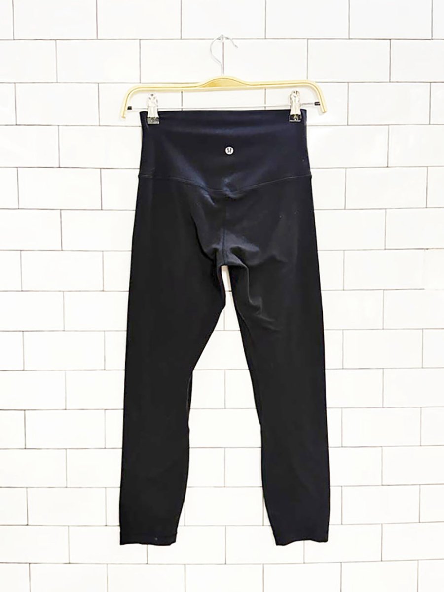 lululemon 2019 align crop 23" leggings | nulu - good market thrift store