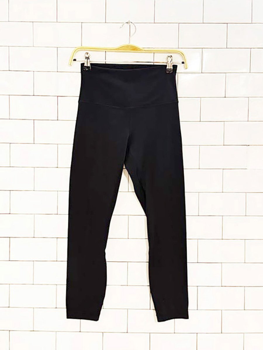 lululemon 2019 align crop 23" leggings | nulu - good market thrift store