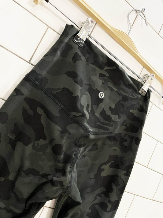 lululemon 2019 align high rise legging nulu camo - good market thrift store