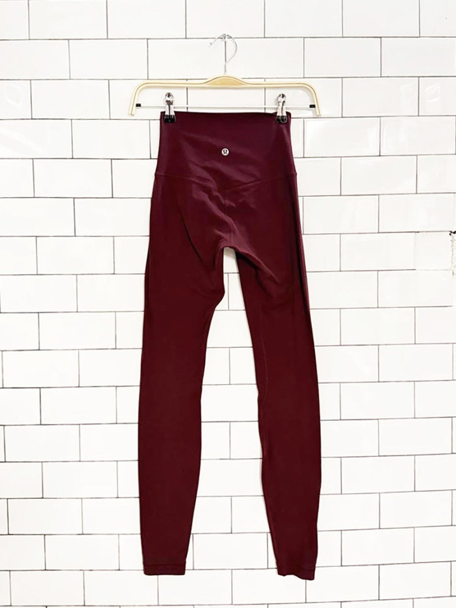 lululemon 2019 align high - rise pant full length 28" - good market thrift store