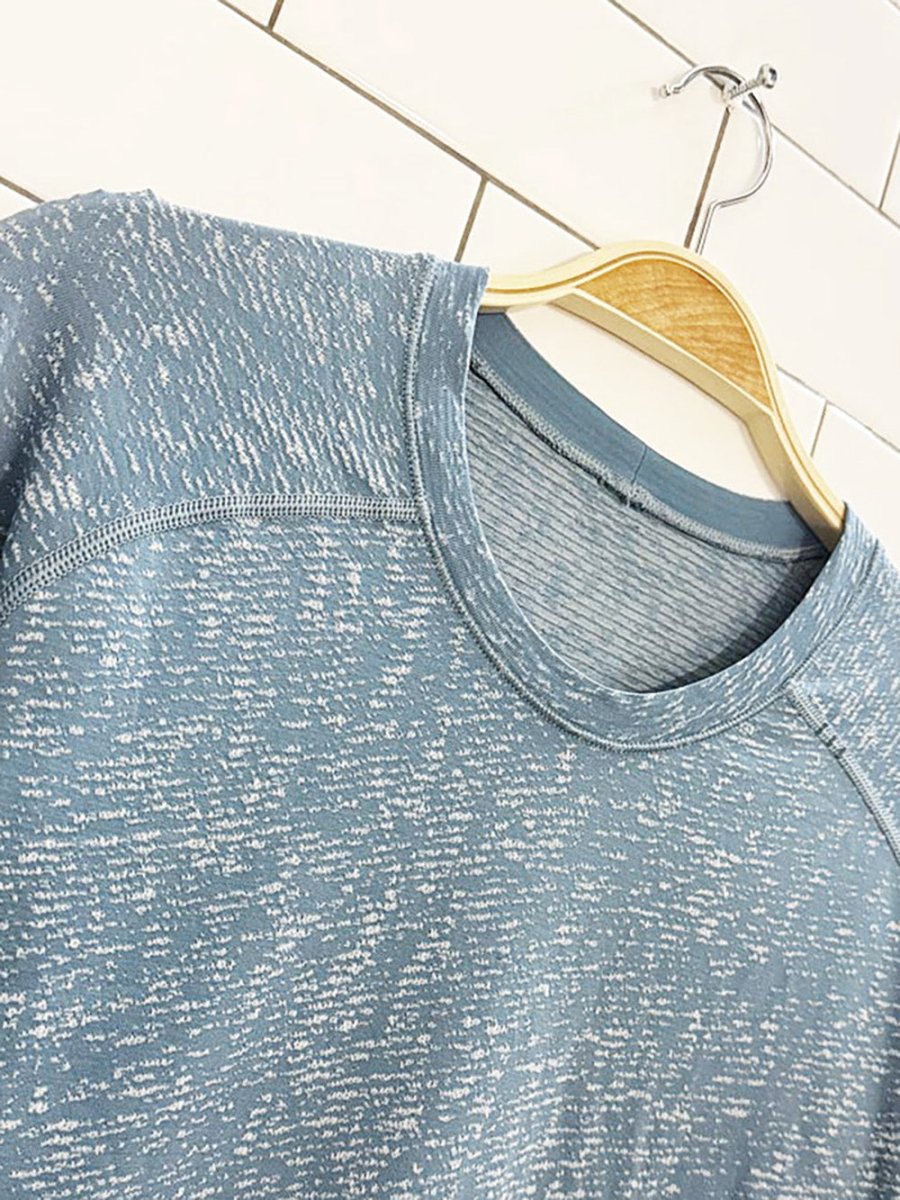 lululemon 2019 metal vent tech long sleeve | mesh silverescent - good market thrift store