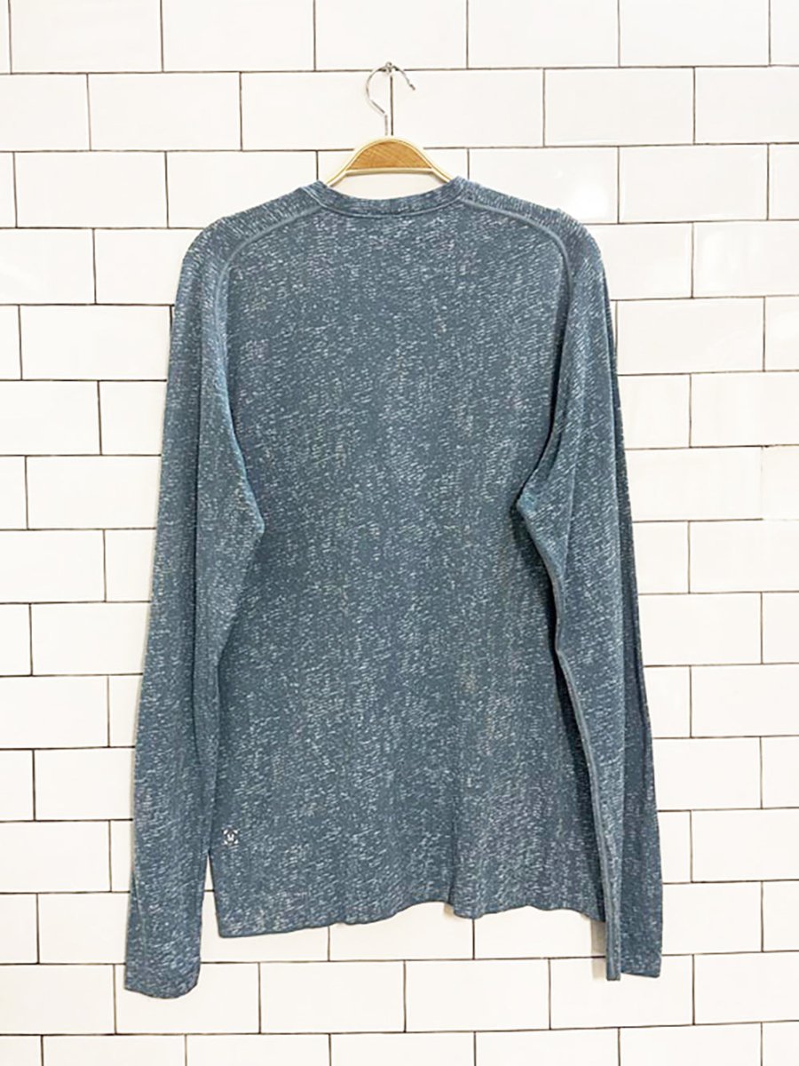 lululemon 2019 metal vent tech long sleeve | mesh silverescent - good market thrift store