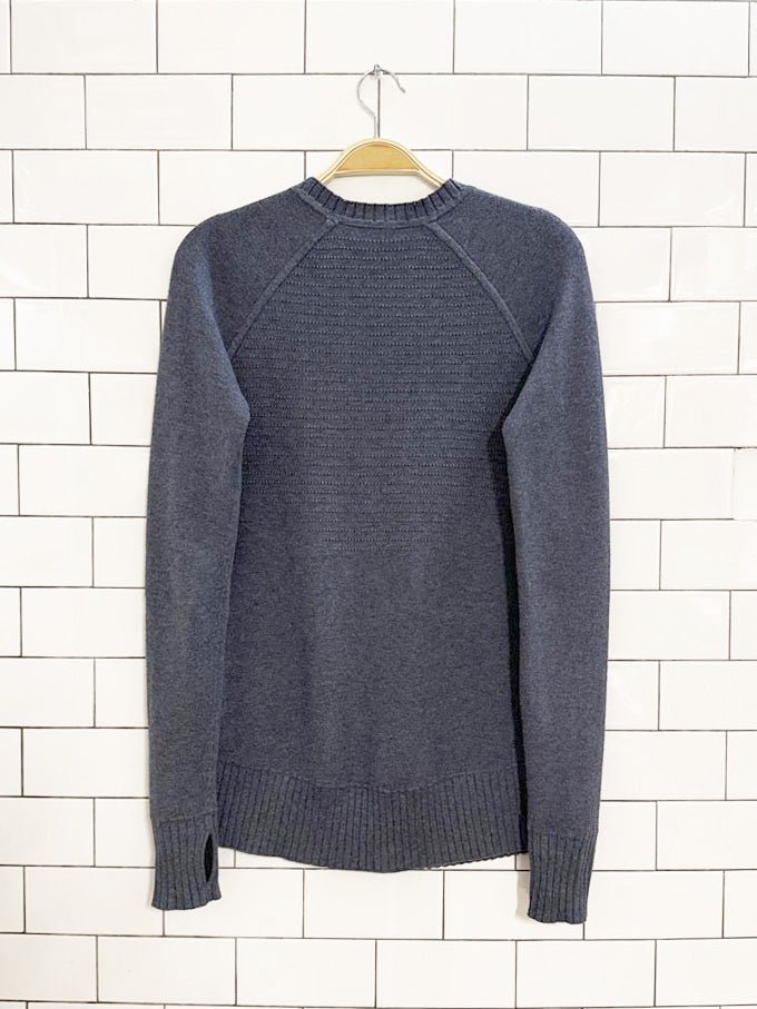 lululemon 2019 reversible still lotus sweater | yak - blend - good market thrift store