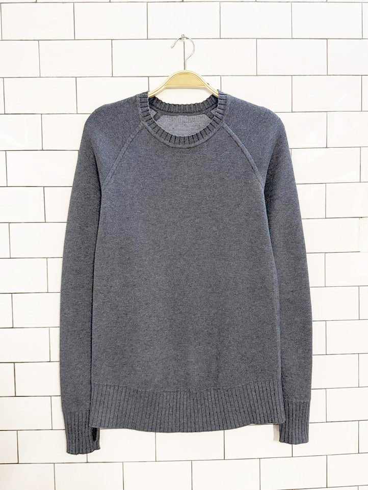 lululemon 2019 reversible still lotus sweater | yak - blend - good market thrift store