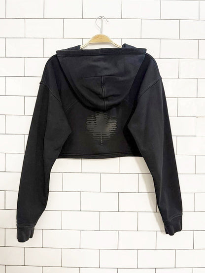 lululemon 2020 all yours cropped team canada hoodie | cotton terry - good market thrift store