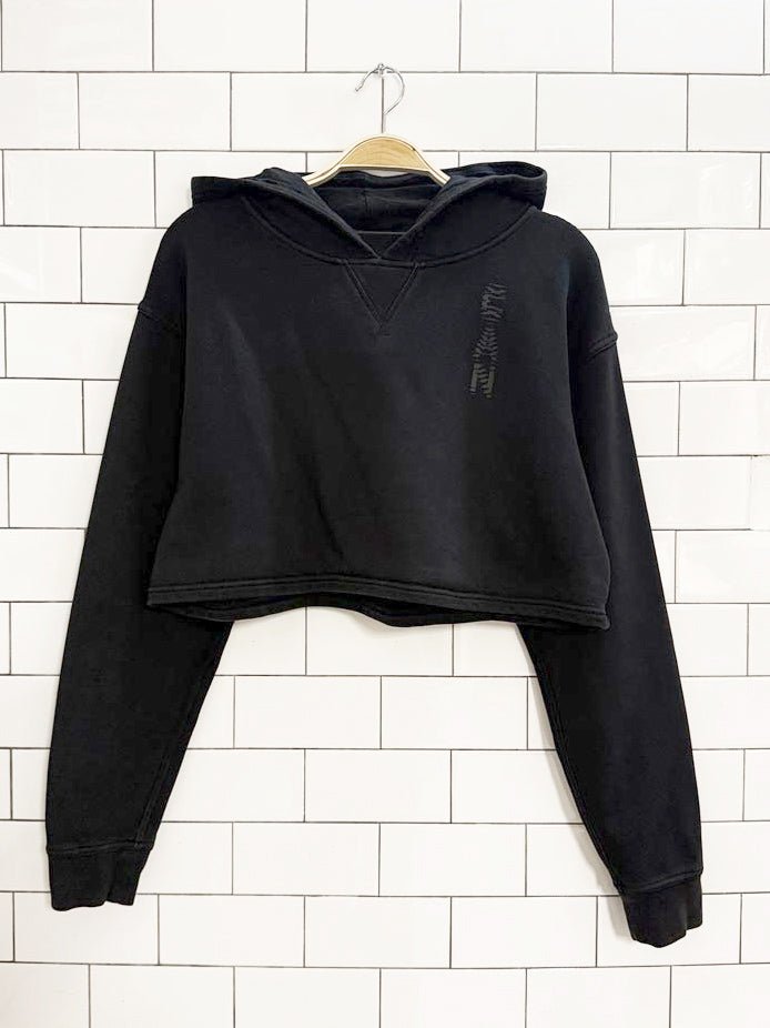 lululemon 2020 all yours cropped team canada hoodie | cotton terry - good market thrift store