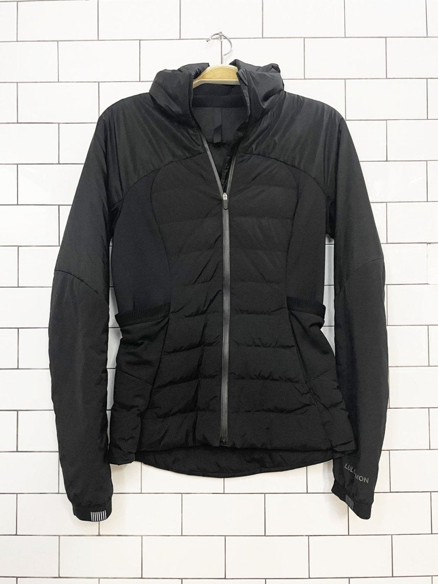 lululemon 2020 down for it all light puffer jacket | glyde primaloft - good market thrift store
