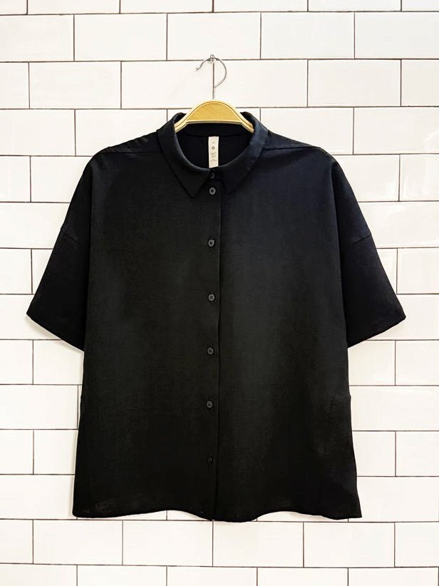 lululemon 2020 full day ahead boxy short sleeve shirt - good market thrift store