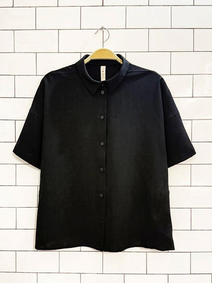 lululemon 2020 full day ahead boxy short sleeve shirt - good market thrift store