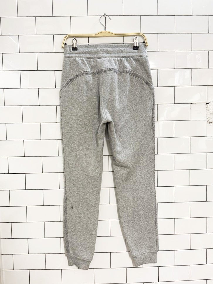 lululemon 2020 scuba sherpa stripe jogger | cotton terry - good market thrift store