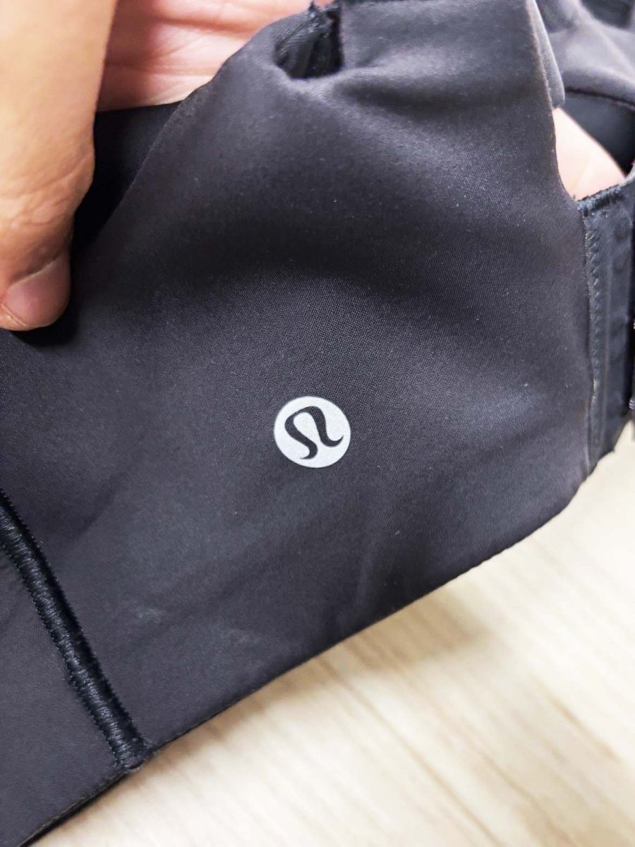 lululemon 2021 airsupport high support black sports bra - good market thrift store