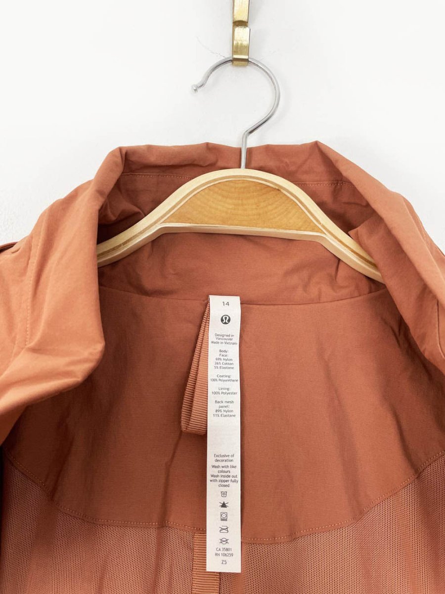 lululemon 2021 come and go spring jacket | desert sun - good market thrift store